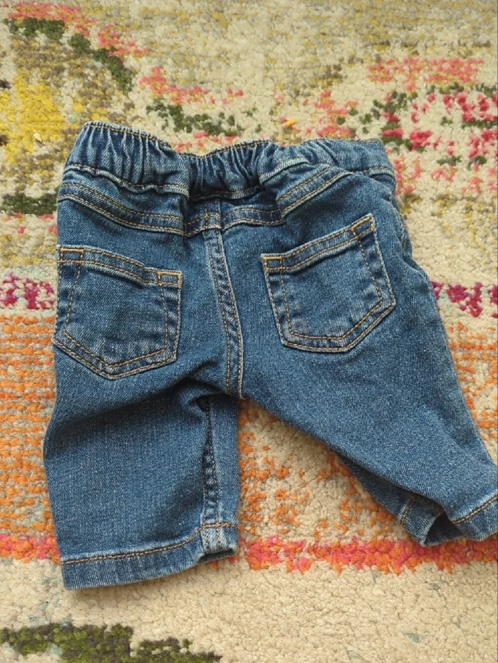 Carter's Newborn Brown Corduroy Jacket Set With Onesie & Jeans